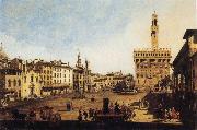 Bernardo Bellotto, Piazza della Signoria in Florence